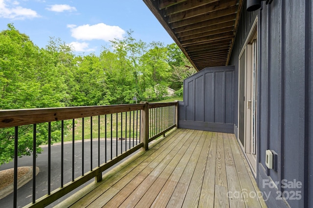 200 N Skyloft Dr Unit 2, Asheville, NC 28801 - view of wooden deck