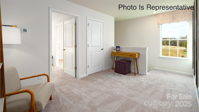 131 Meadow View Dr, Statesville, NC 28677 - living area with carpet flooring and baseboards