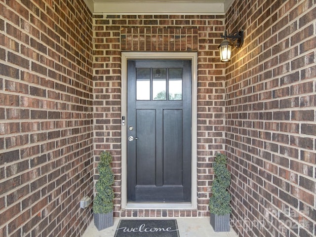 405 Newstyle Way, Gastonia, NC 28056 - view of exterior entry with brick siding