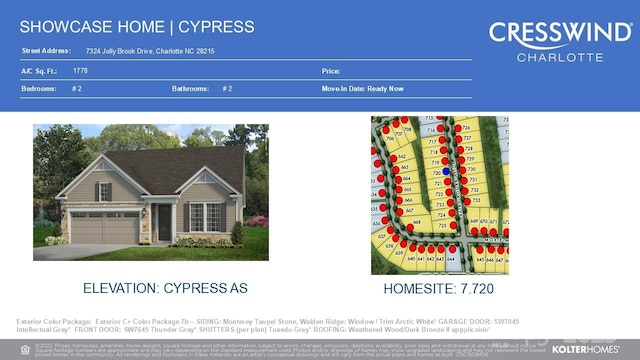 7324 Jolly Brook Dr, Charlotte, NC 28215 - view of a document
