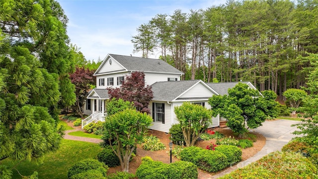 216 Saint Andrews Blvd, Campobello, SC 29322 - view of side of property with a shingled roof