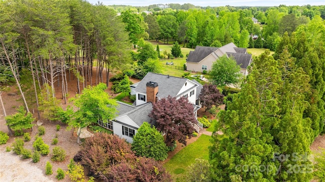 216 Saint Andrews Blvd, Campobello, SC 29322 - aerial view of property and surrounding area with a forest