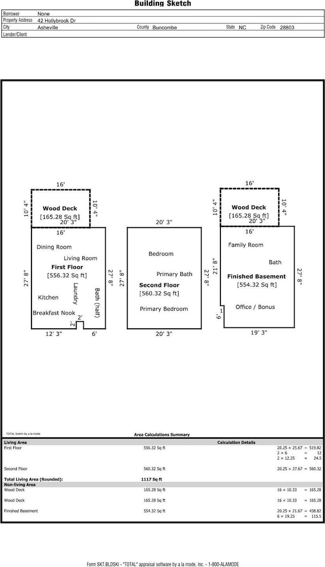 42 Hollybrook Dr, Asheville, NC 28803 - property floor plan
