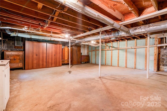 619 E Sanders Rd, Shelby, NC 28150 - view of unfinished basement