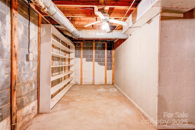619 E Sanders Rd, Shelby, NC 28150 - view of unfinished basement
