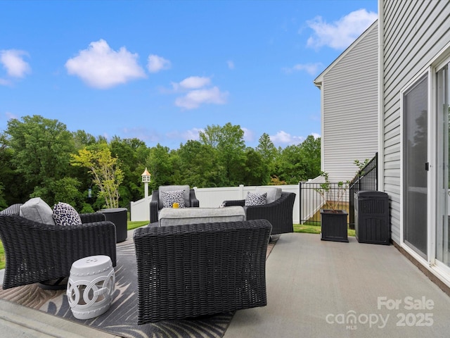5581 Soft Shell Dr, Lancaster, SC 29720 - view of patio with an outdoor hangout area