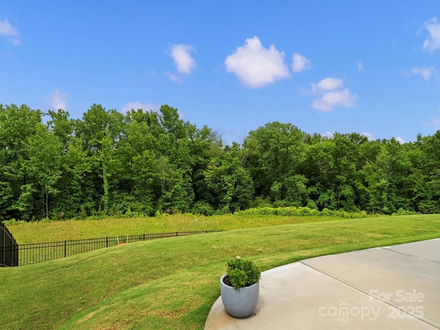 5581 Soft Shell Dr, Lancaster, SC 29720 - view of yard with a wooded view