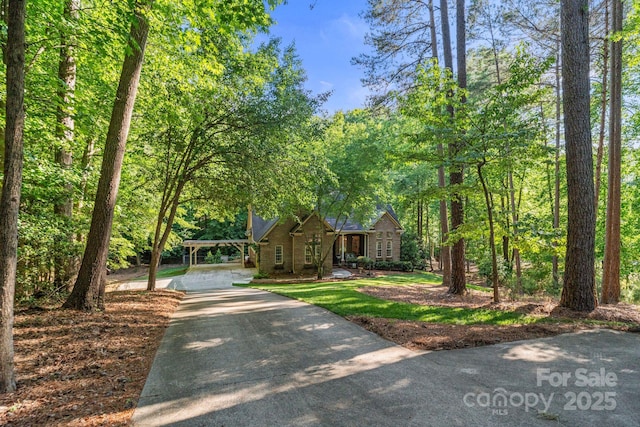 131 Sierra Woods Dr, Troutman, NC 28166 - view of front of home featuring concrete driveway