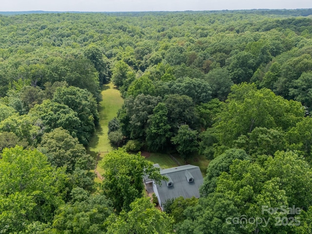 3387 Passmore Rd, Rock Hill, SC 29730 - aerial view of property and surrounding area featuring a heavily wooded area