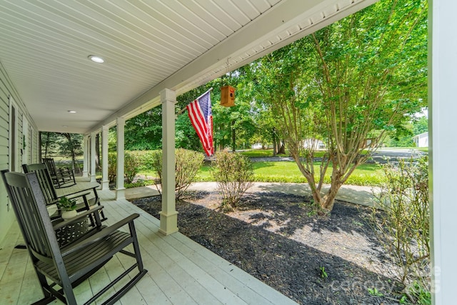 3387 Passmore Rd, Rock Hill, SC 29730 - wooden terrace featuring a porch