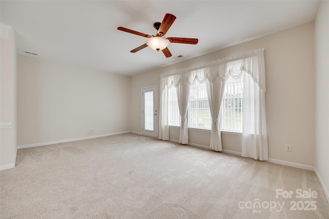 422 Garnet Ct, Fort Mill, SC 29708 - empty room with ceiling fan and carpet
