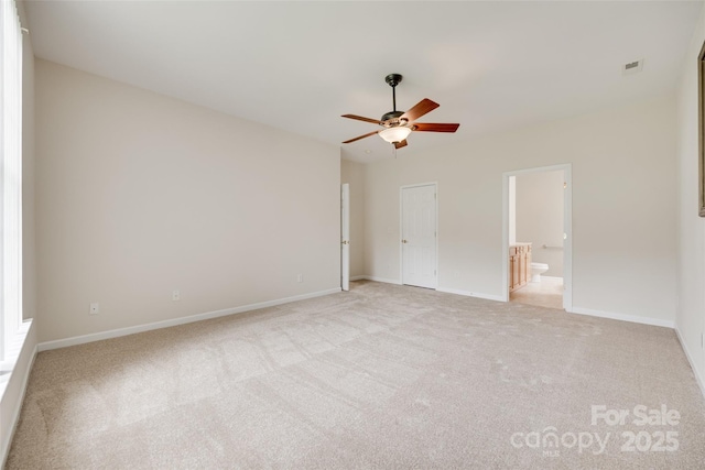 422 Garnet Ct, Fort Mill, SC 29708 - unfurnished room with a ceiling fan and light colored carpet
