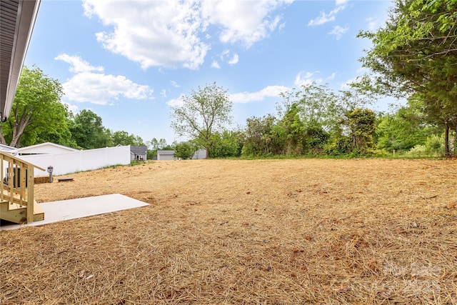 605 Stirewalt Rd, China Grove, NC 28023 - view of yard featuring a patio