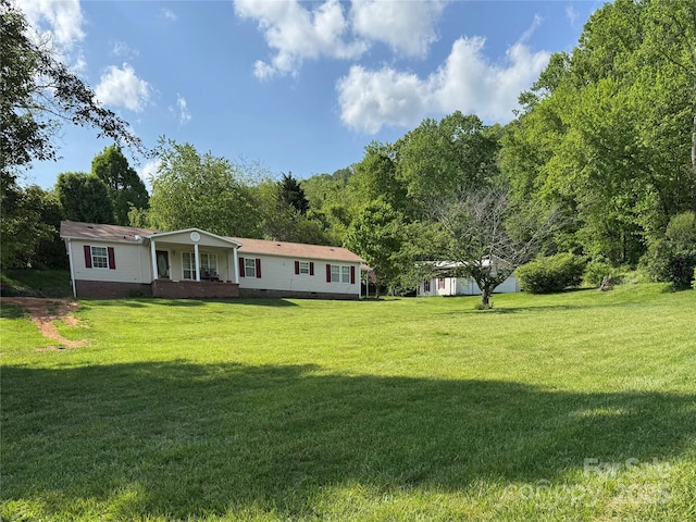 40 Mountainview Rd, Asheville, NC 28806 - back of house with a yard and crawl space