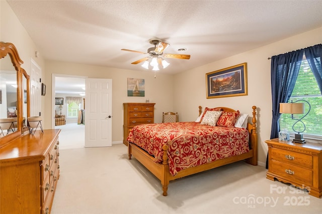 2730 Tiffany Dr, Rock Hill, SC 29732 - bedroom with multiple windows, light colored carpet, and a ceiling fan