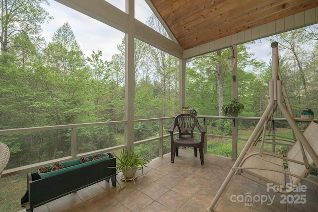 4398 Mud Puddle Ln, Lenoir, NC 28645 - sunroom with vaulted ceiling