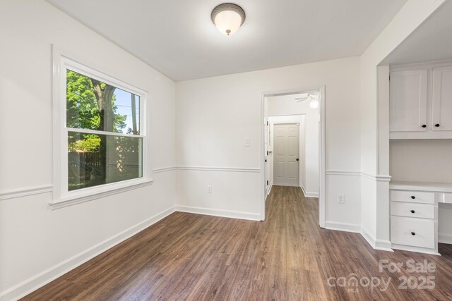 3101 Willowbrae Rd, Charlotte, NC 28226 - unfurnished room featuring wood finished floors and baseboards
