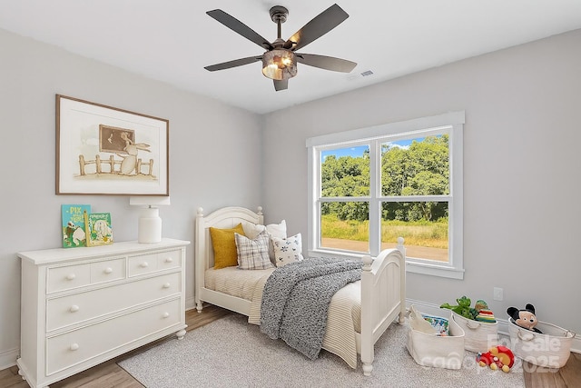 LOT101 Coppergate Dr, Salisbury, NC 28147 - bedroom featuring light wood-type flooring and a ceiling fan