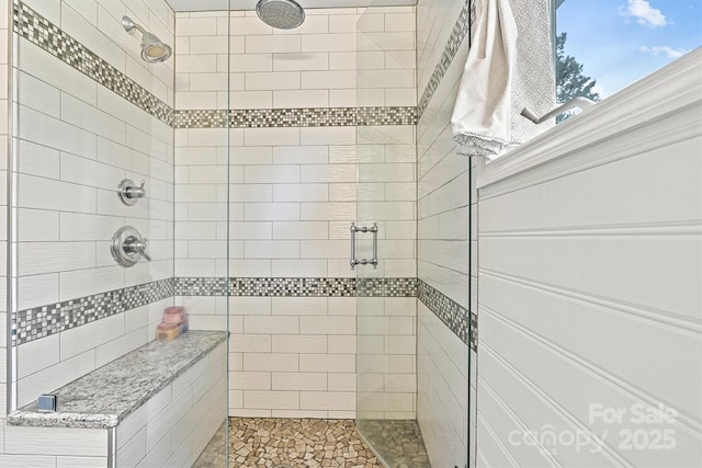 8218 Bright Water Ln, Denver, NC 28037 - full bathroom featuring a shower stall
