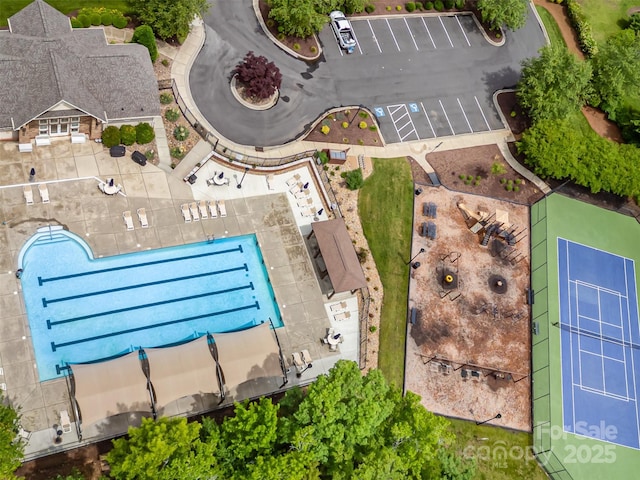 bird's eye view