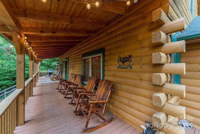 45 Ginger Ln, Waynesville, NC 28785 - view of deck