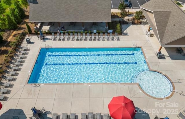 1305 Kings Grove Dr, York, SC 29745 - community pool with a patio