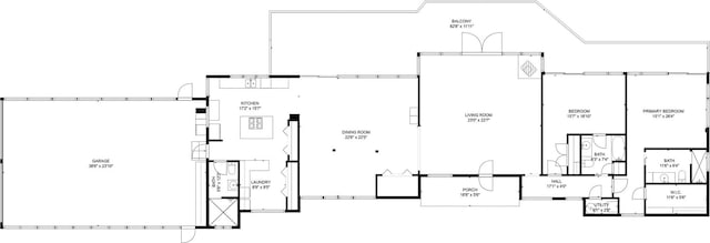 319 Twilight Way, Burnsville, NC 28714 - home floor plan