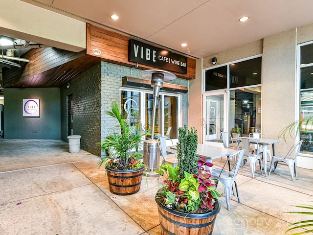 view of patio / terrace featuring outdoor dining area