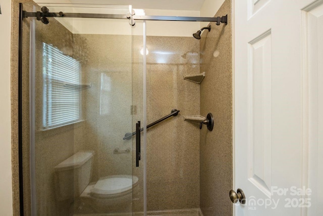 16612 Grapperhall Dr, Huntersville, NC 28078 - bathroom with a stall shower and toilet