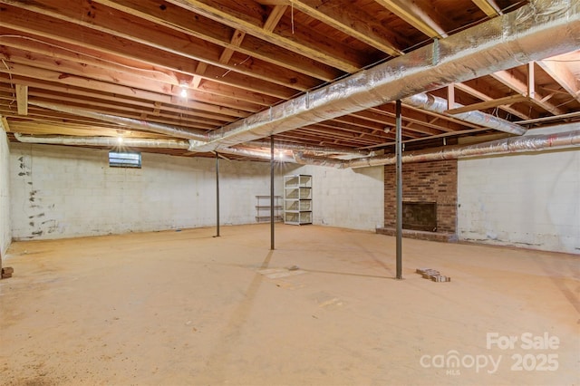 1940 12th St NE, Hickory, NC 28601 - view of unfinished below grade area
