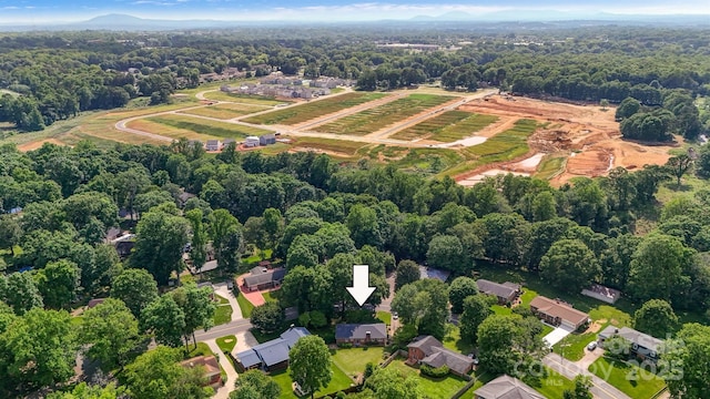 1940 12th St NE, Hickory, NC 28601 - view of property location with a heavily wooded area
