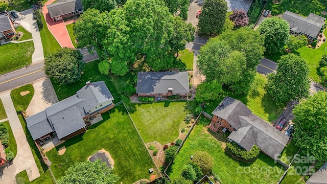 1940 12th St NE, Hickory, NC 28601 - aerial view of residential area