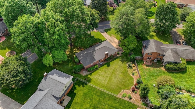 1940 12th St NE, Hickory, NC 28601 - aerial overview of property's location featuring nearby suburban area