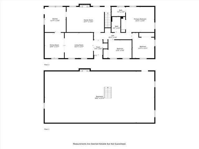 1940 12th St NE, Hickory, NC 28601 - floor plan / room layout