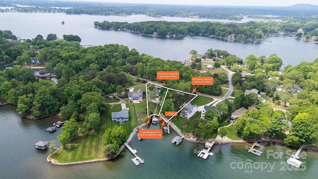 4516 Kiser Island Rd Unit 1, Terrell, NC 28682 - drone / aerial view of a nearby body of water