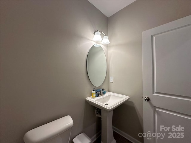 bathroom with toilet
