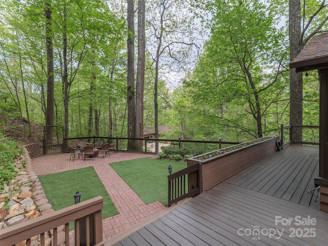 14 Bellewood Dr, Maggie Valley, NC 28751 - deck with a patio area