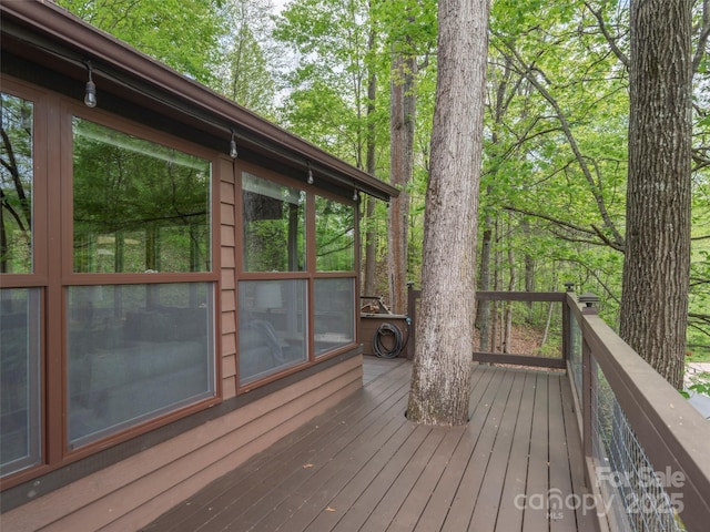 14 Bellewood Dr, Maggie Valley, NC 28751 - view of wooden deck