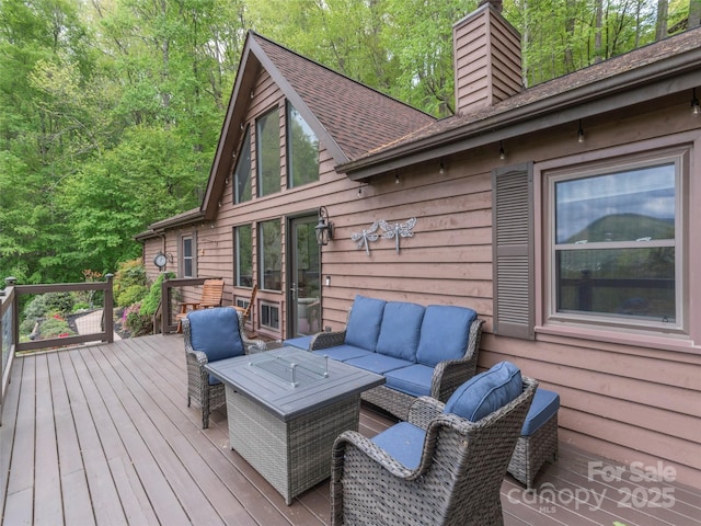 14 Bellewood Dr, Maggie Valley, NC 28751 - deck with outdoor lounge area