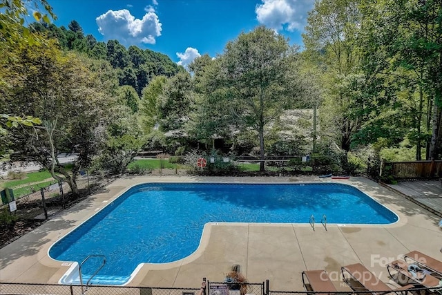 60 Laurel Ln, Mars Hill, NC 28754 - view of swimming pool featuring fence