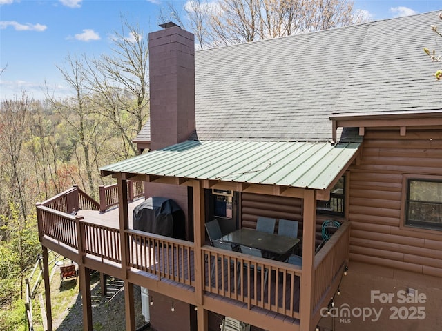 16 Sutton Knob Rd, Maggie Valley, NC 28751 - view of deck