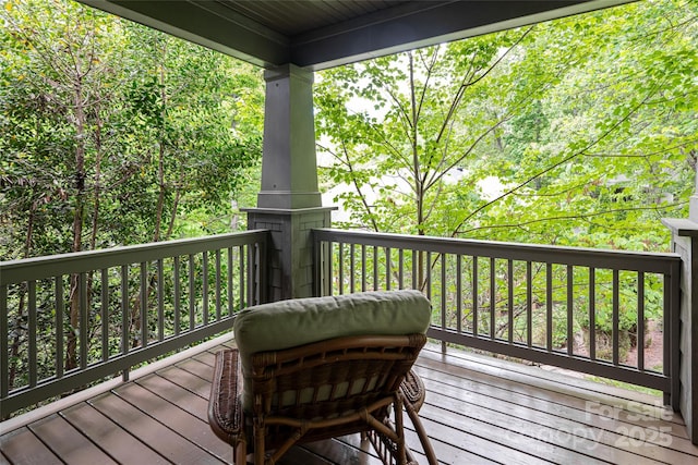 4 Yellow Owl Ct, Biltmore Lake, NC 28715 - view of deck