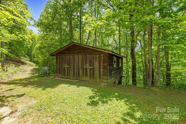 909 Pearson Falls Rd, Saluda, NC 28773 - view of shed