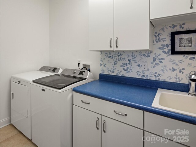 9 Dearborn St, Asheville, NC 28803 - washroom featuring washing machine and clothes dryer and cabinet space
