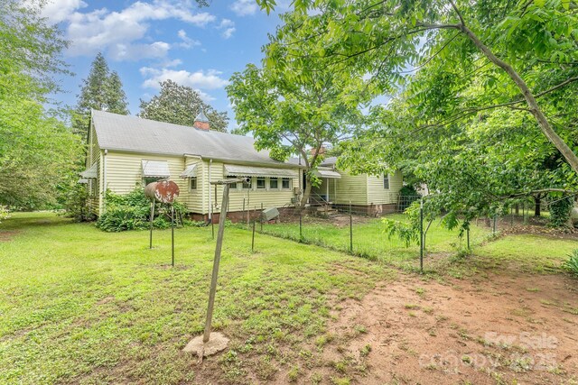 2556 Salem Church Rd, Lincolnton, NC 28092 - view of yard