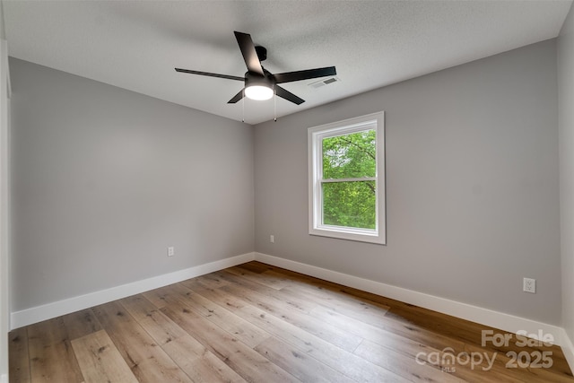 16 Arkansas Trl, Cullowhee, NC 28723 - empty room featuring ceiling fan, wood-type flooring, and baseboards