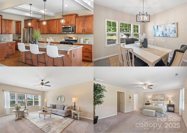 3211 Gilroy Dr, Fort Mill, SC 29707 - view of a document with a collage of images