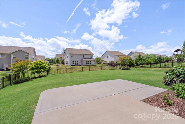 3211 Gilroy Dr, Fort Mill, SC 29707 - view of yard featuring a residential view and a patio