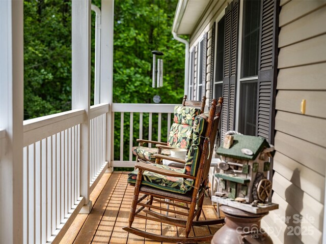 121 W Ashe Bridge Rd W, Marion, NC 28752 - view of porch