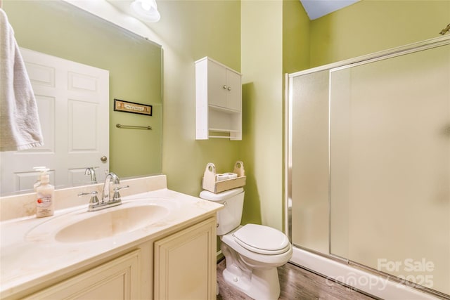 121 W Ashe Bridge Rd W, Marion, NC 28752 - full bath with a baseboard radiator, a stall shower, toilet, and vanity